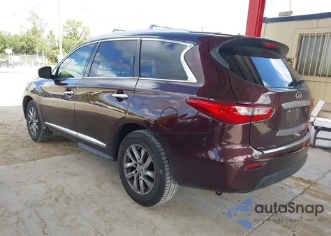 2014 Infiniti Qx60 z USA, uszkodzony, nr VIN 5N1AL0MN0EC544629